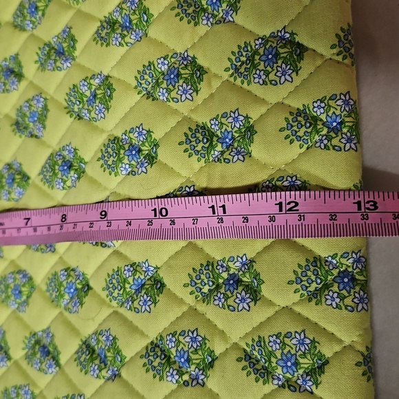 Vera Bradley 2006 Retired Citrus Elephamt Tote Bag Large 13x14.5" - Picture 9 of 15